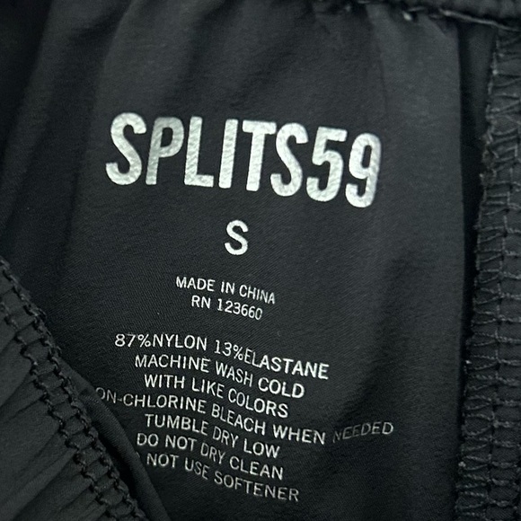 Splits59 black active windbreaker pants womens size small - Picture 5 of 7